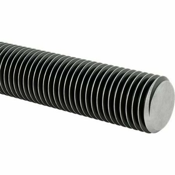 Bsc Preferred Grade B7 Medium Strength Steel Threaded Rod M30 x 3.5 mm Thread Size 300 mm Long 93325A325